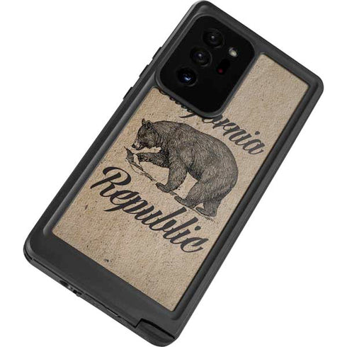 Cali Republic Vintage Galaxy Note20 Ultra 5G Waterproof Case